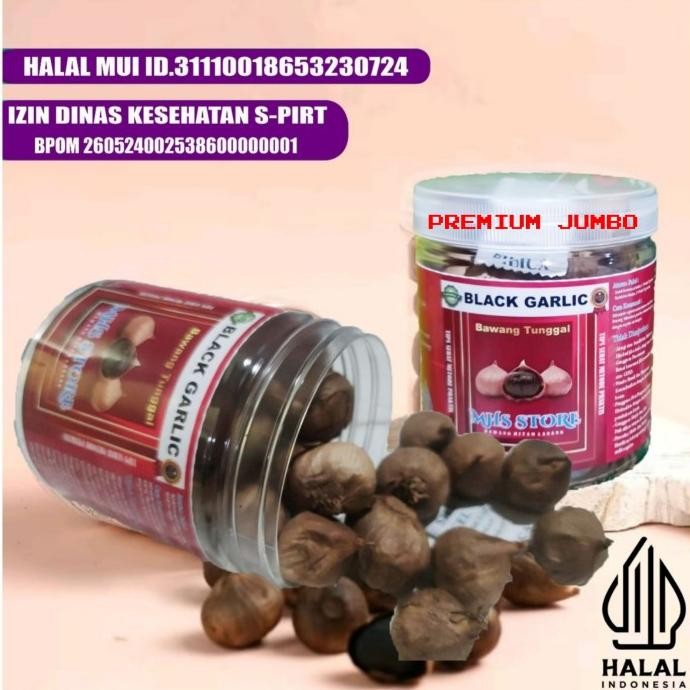 

BLACK GARLIC TUNGGAL - BAWANG PUTIH HITAM TUNGGAL-BAWANG LANANG SIUNG ORIGINAL