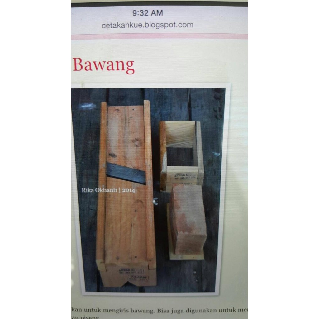 

SERUTAN BAWANG KAYU ORIGINAL