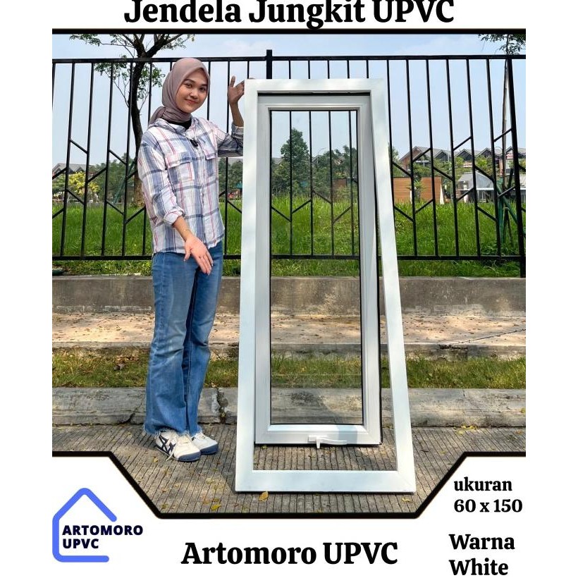 Best Jendela Jungkit 1 Daun Upvc