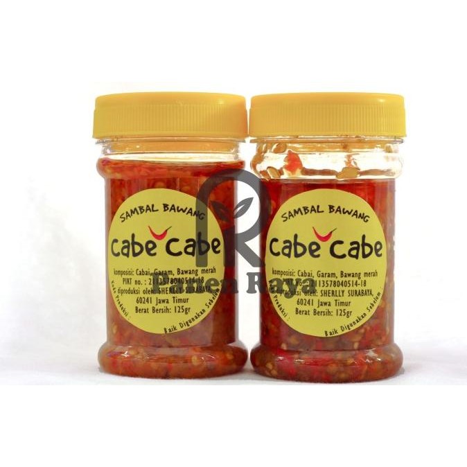 

SAMBAL BAWANG CABE CABE 125GR SIAP MAKAN ORIGINAL