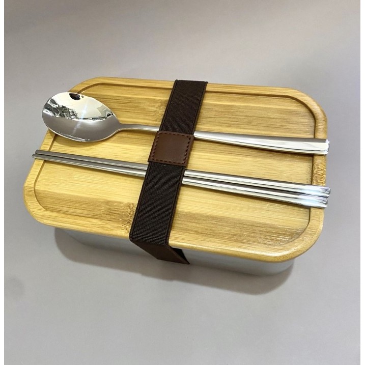 Lunch Box Bento Stainless Sus304 / Kotak Makan Bekal Stainless 1500Ml