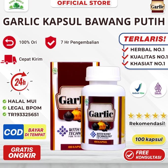 

BLACK GARLIC BAWANG TUNGGAL HITAM 250 GR ISI 100 KAPSUL DIJAMIN ASLI ORIGINAL