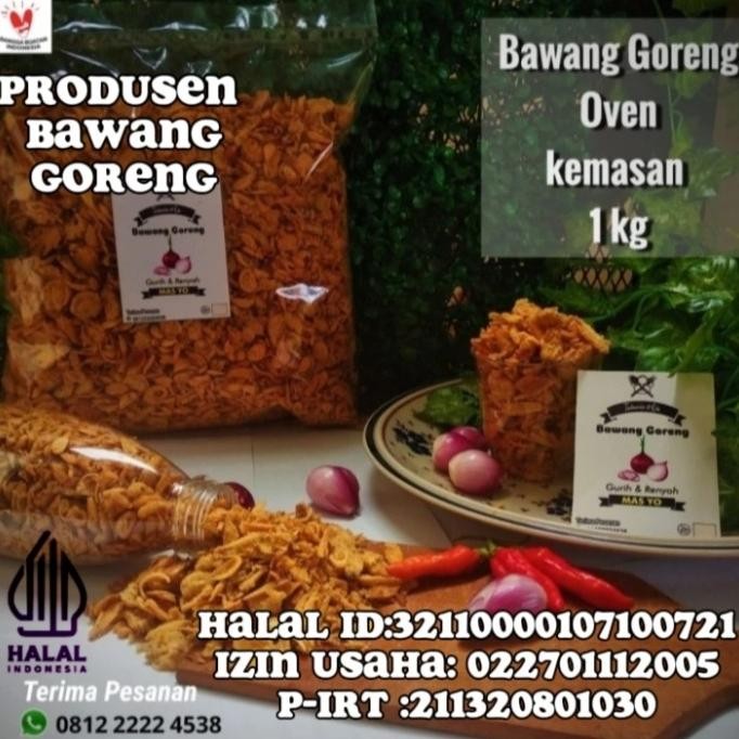 

BAWANG GORENG OVEN DENGAN TEPUNG ORIGINAL