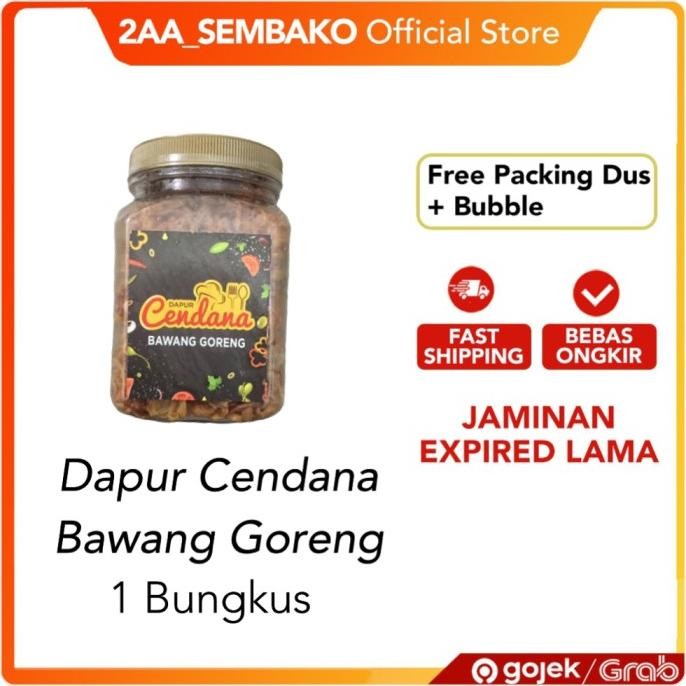 

BAWANG GORENG TOPLES DAPUR CENDANA @1PCS ORIGINAL