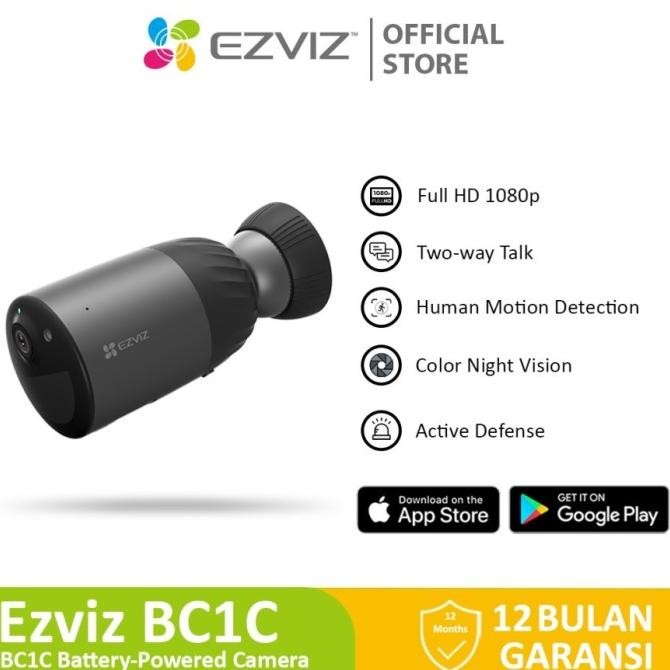 Ezviz BC1C Smart Home IP Camera Battery Powered CCTV Outdoor 1080P