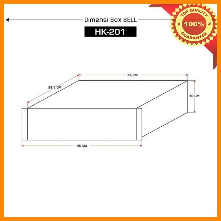 [SJE] BOX POWER AMPLIFIER BELL HK 201 HK201 BOX BELL