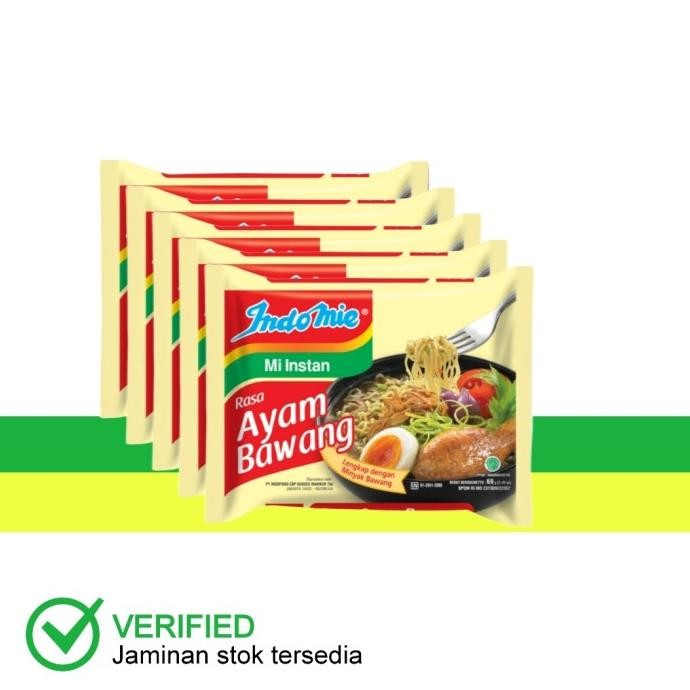 

INDOMIE MI AYAM BAWANG 5 X 69 G ORIGINAL