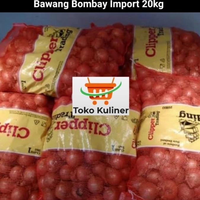 

BAWANG BOMBAY IMPORT 20KG - UKURAN BESAR ORIGINAL