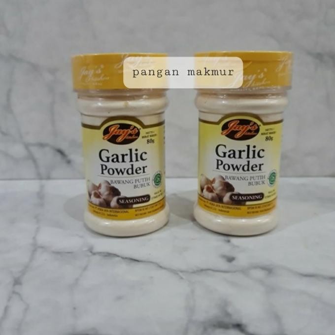 

BAWANG PUTIH BUBUK - GARLIC PODWER JAY'S 80 GR ORIGINAL