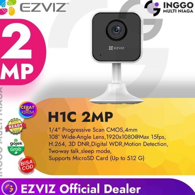 EZVIZ H1c Smart Home Wifi IP Camera Indoor CCTV Type C Wireless Portable IPCam