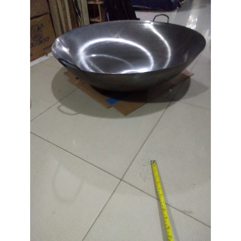 wajan besar baja 120 cm anti lengket