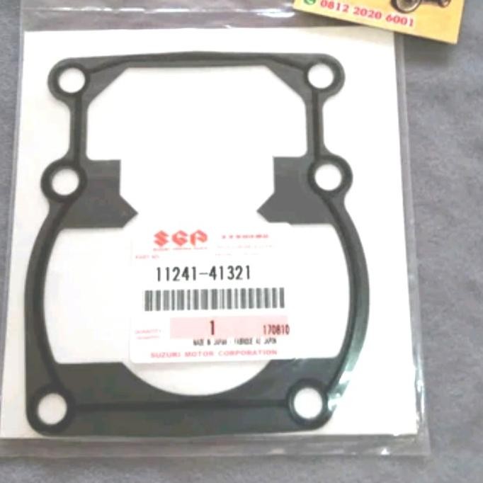 paking blok seher Suzuki TS125 original perpak blok seher Suzuki Ts125 paking Suzuki Ts125 perpak Su