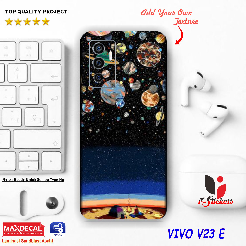 

Terlaris Vivo V40 Garskin Stiker Custom Case Laminasi Tebal COD