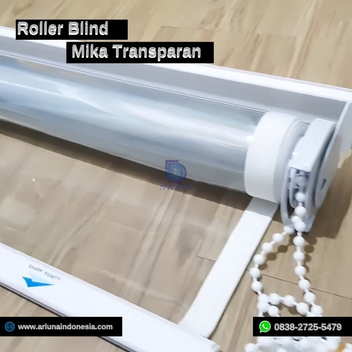 roller blind mika, tirai tampias hujan shap point