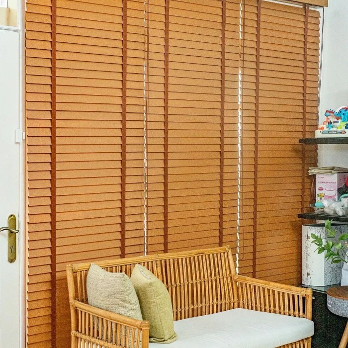 Wooden blind kayu Jendela , ONNA ASLI
