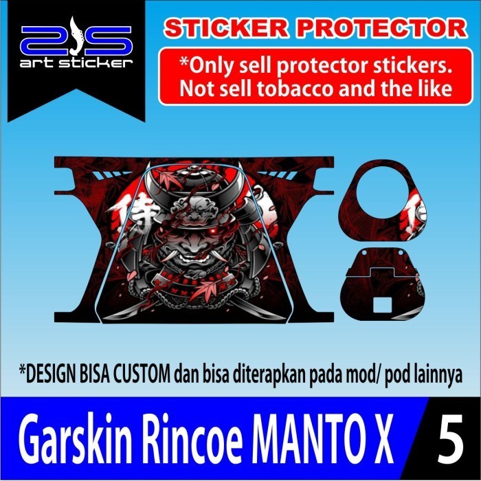 

Terlaris Man To X Smoke Blue Garskin Stiker Custom Case Laminasi Tebal COD