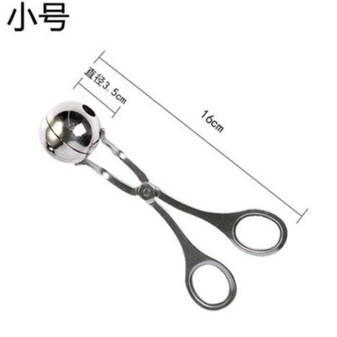 

New Alat Cetakan Bakso Stainless Steel / Cetakan Daging / Meatball Maker