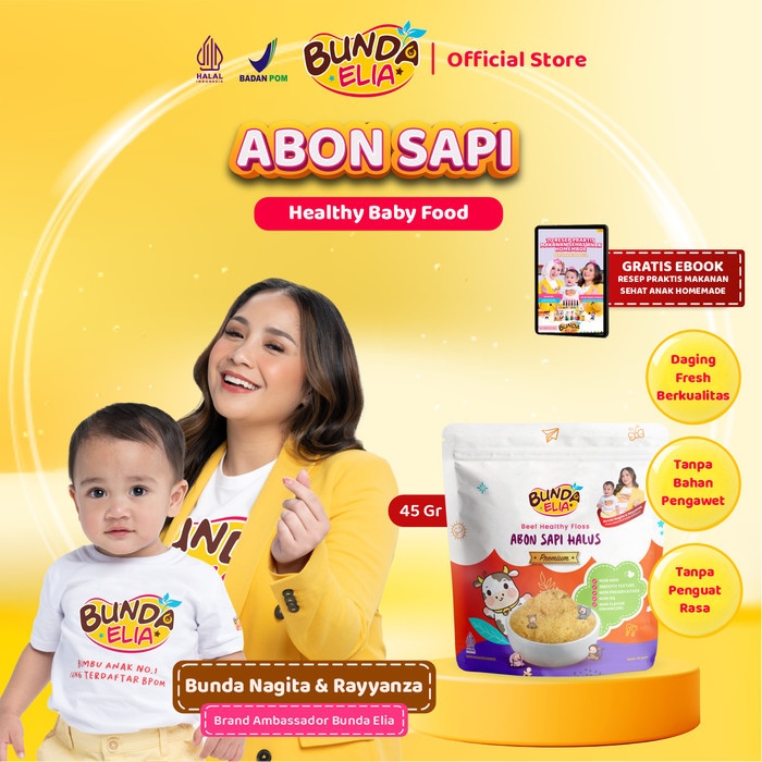 

Bumbu Bunda by Elia Abon Sapi Non MSG Non Pengawet Abon Halus Lembut