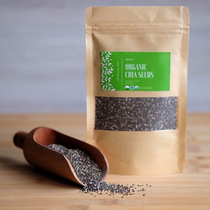 

The Organic Stop Organic Black Chia Seed 500 gram (BPOM, Halal MUI)