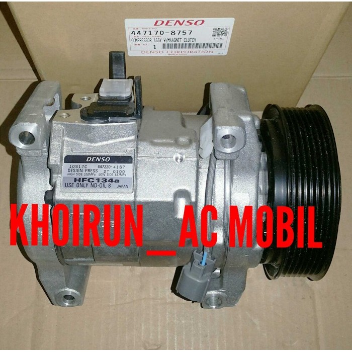 Compressor Compresor Kompresor Ac Mobil Honda New Crv Gen 2 DENSO ORI