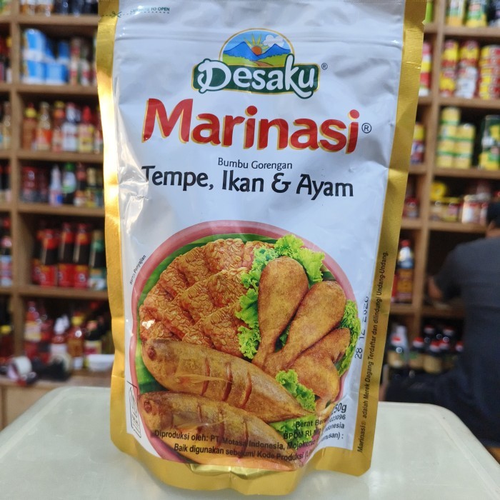 

Desaku Marinasi Bumbu Gorengan Tempe, Ikan & Ayam 250Gr