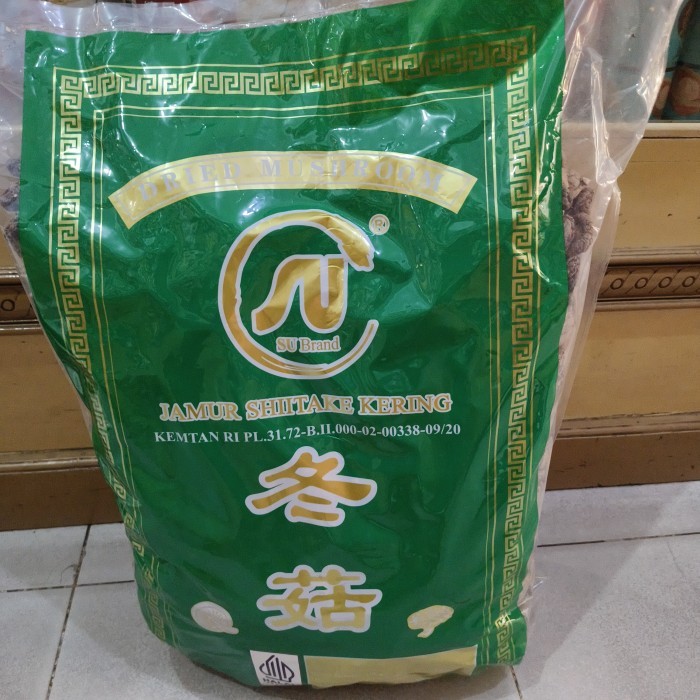 

Su Brand Jamur Hioko Kering/ Dried Shitake Mushroom Uk. 2-3Cm 3Kg