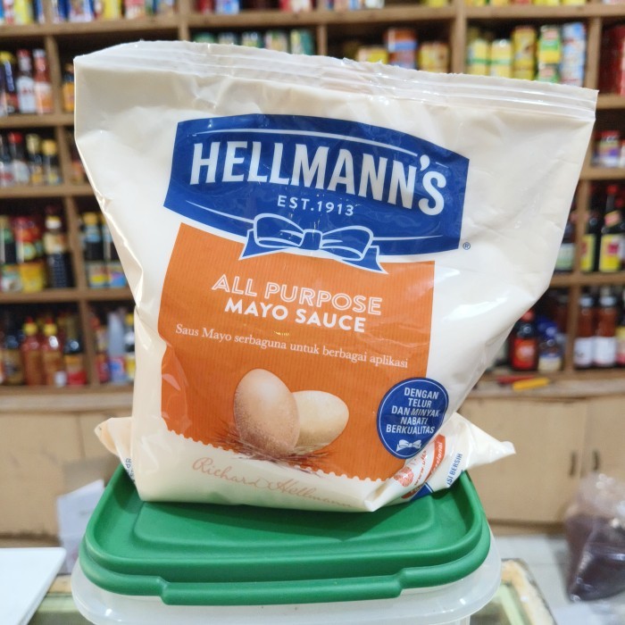 

Hellmannn'S All Purpose Mayo Sauce/ Saus Mayo Serbaguna 1Liter