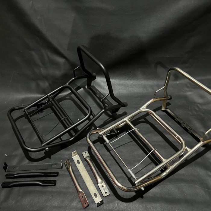 Backrack Rak Belakang Madrit Madrid Panjang Vespa Super Sprint Px Kuat Termurah