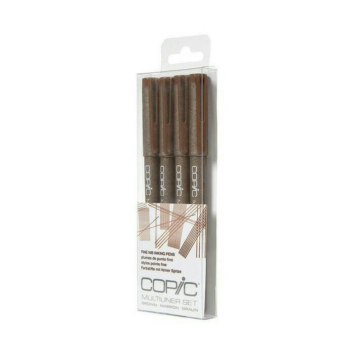 

COPIC MULTILINER SET Brown