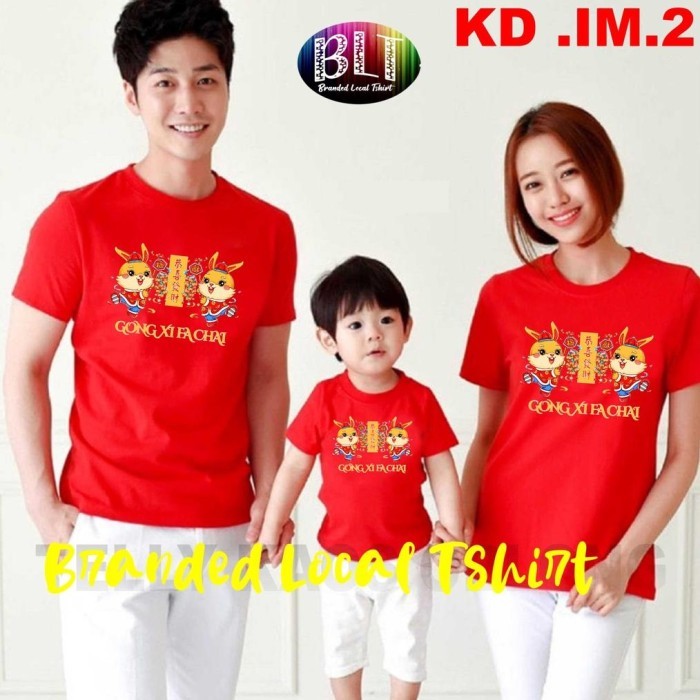 Promo Imlek Imlek Unisex Koas Imlek 2023 Kd Im.2 Baju Imlek