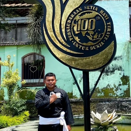 Original.. Sakral Warga Psht Plus Sabuk Mori Primisima Seragam Silat Terate