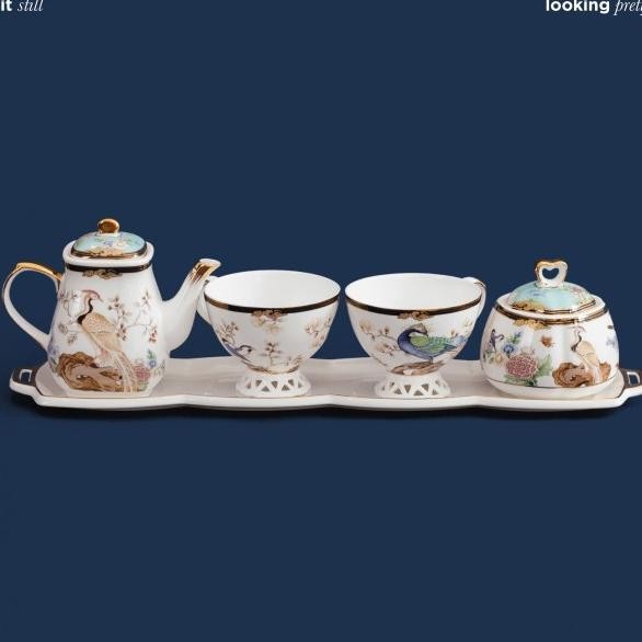 Tea Pot Tea Cup Cangir Teh Royal Albert Teo Teh