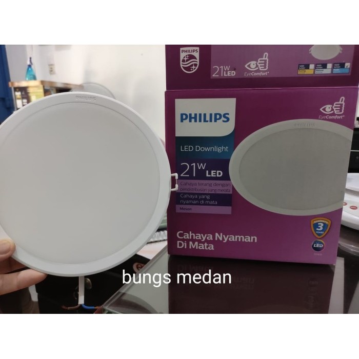 Lampu Led PHILIPS MESON 21w 21 Watt 59469 Tanam PANEL DOWNLIGHT BULAT