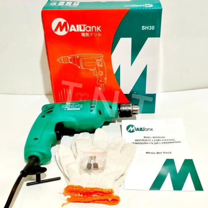Bor Listrik 10 Mm Sh 30 Mesin Bor Tangan Mailtank Sh 30 Drill Mailtank