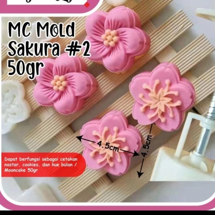 

TERMURAH CETAKAN MOONCAKE SAKURA 50GR