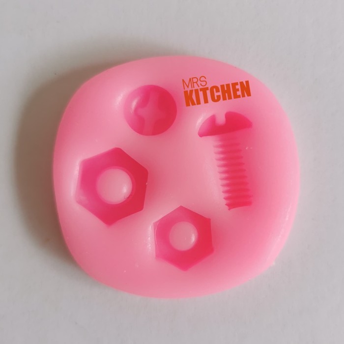 

TERLARIS CETAKAN SILIKON SEKRUP SKRUP SCREW NUT HARDWARE MINI XXS SILICONE MOLD