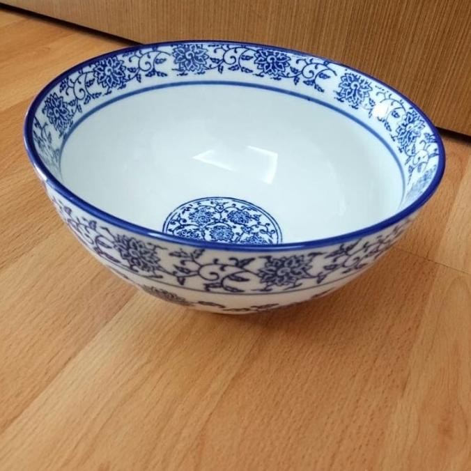 

New Mangkok Makan / Saji Keramik Untuk Sup / Bakso Ukuran Diameter 18Cm