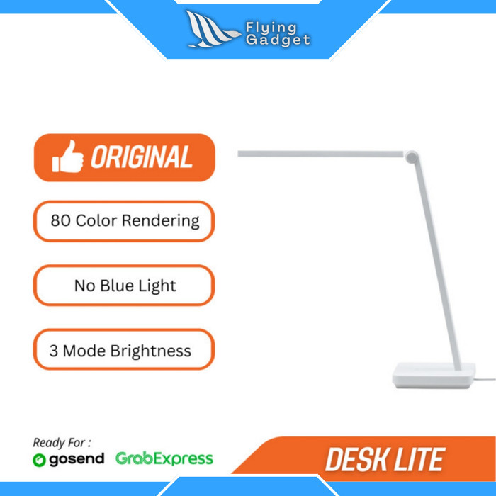 Xiaomi Mijia Table Lamp Lite Desktop Light LED Lampu Meja Baca Modern