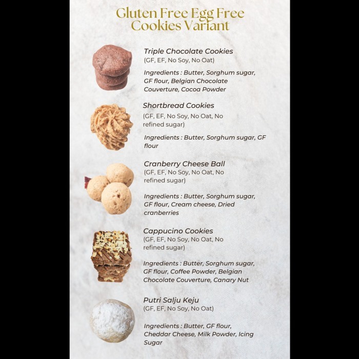 

Vegan Gluten Free Cookies (Small Gift Box / Hamper)