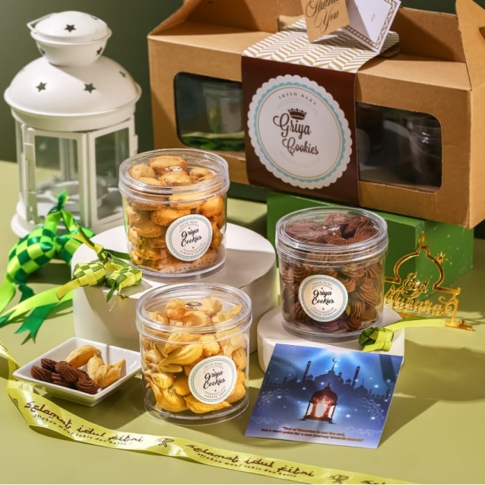 

Hampers Lebaran Griya Cookies Paket Triple