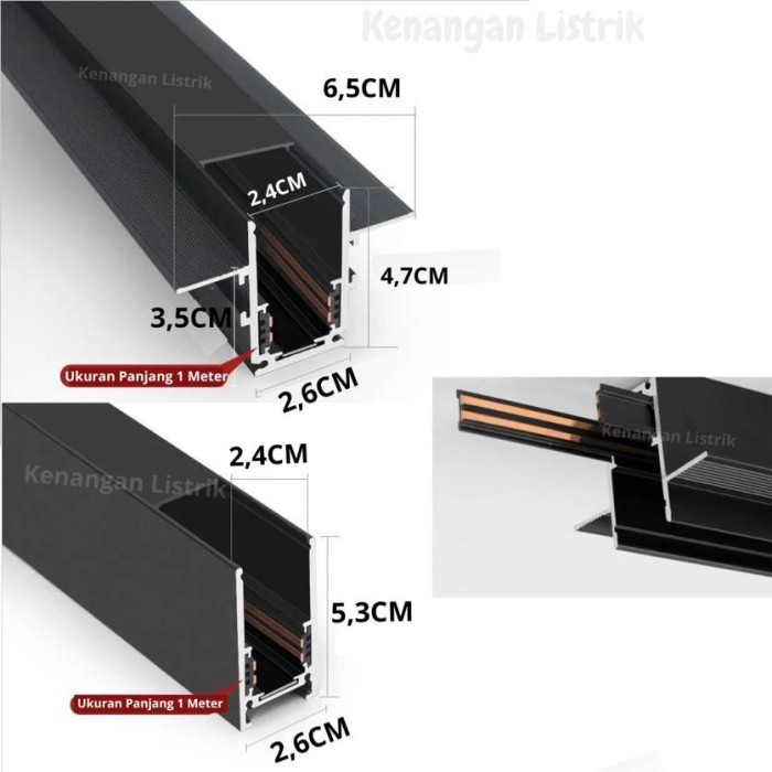 Magnetic Track Rell TrackLight Magnetic Outbow Dan Inbow