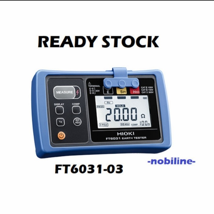 Hioki FT 6031-03 Earth Tester / Grounding / Ground Tester