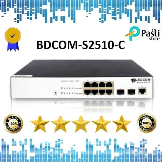 Promo Switch Bdcom S2510-C-Ac L2+ Managed Ethernet Switch