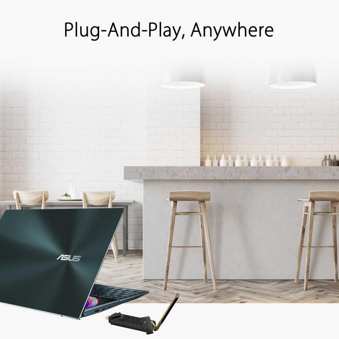 Grosir Asus Usb-Ax56 Ax1800 Dual Band Usb Wifi 6 Adapter