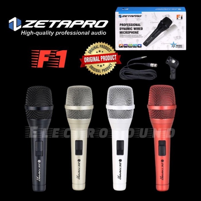 Mic Kabel ZETAPRO F1 / F-1 Original / Microphone Cable Zetapro F 1