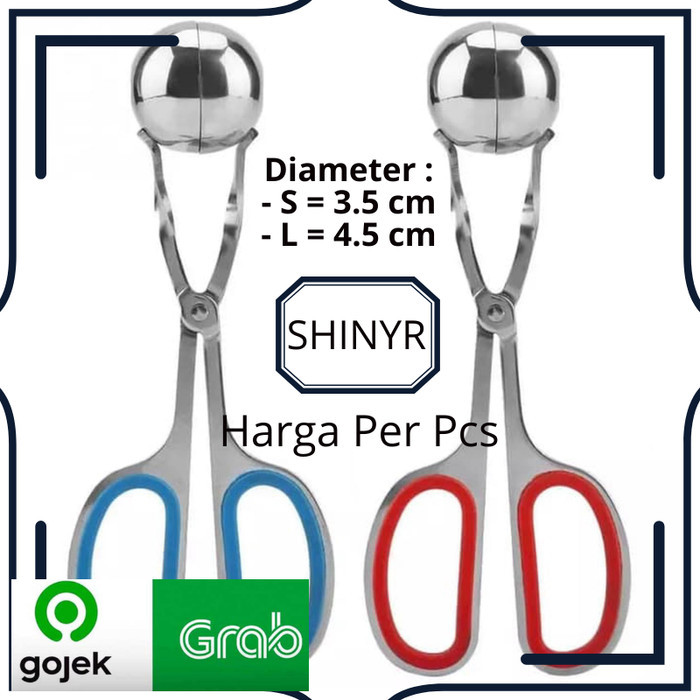 

READY NEW MEATBALL STAINLESS STEEL / CETAKAN BAKSO UKURAN S / L