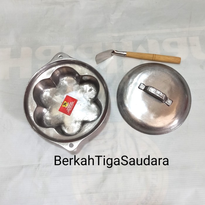 

READY STOCK CETAKAN KUE BINGKE BINGKA MOTIF BUNGA FREE 1SODET MINI