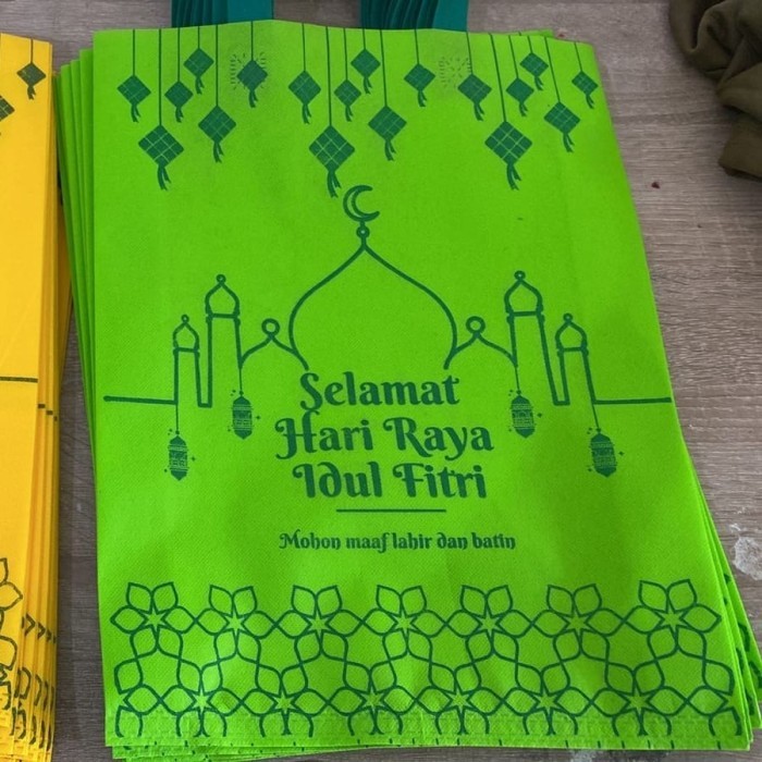 

New! Tas lebaran Idul Fitri Spunbond 30 Idul Fitri