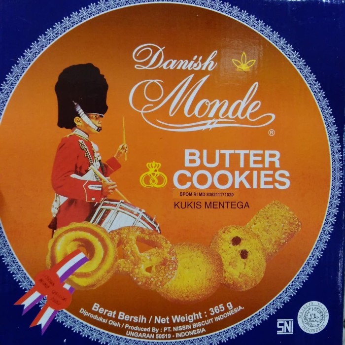 

New! Danish Monde Butter Cookies 365g-Biskuit Mentega-Hampers-Lebaran-Murah Idul Fitri