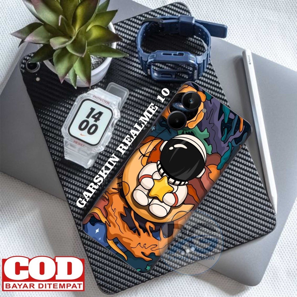 

Terlaris Realme 10 Garskin Stiker Custom Case Laminasi Tebal COD